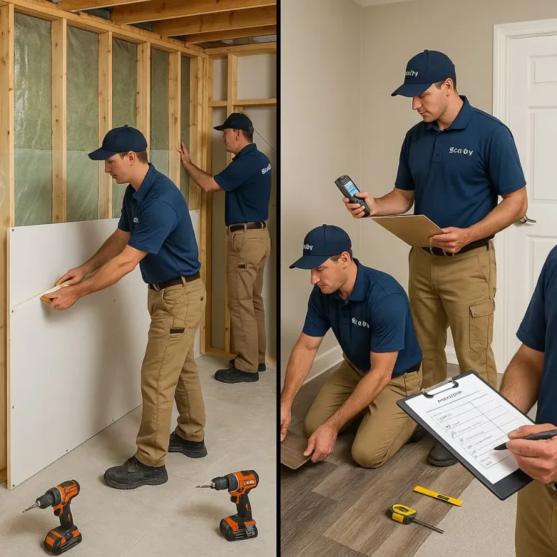 Repairs and Reconstruction process in Leesville, LA
