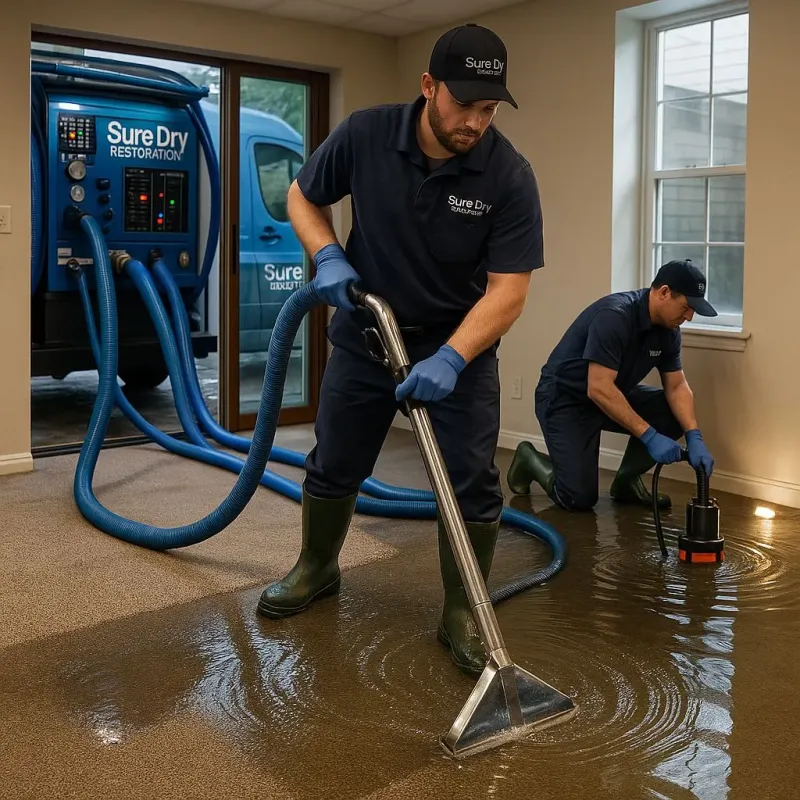 Water Extraction and Removal process in Leesville, LA